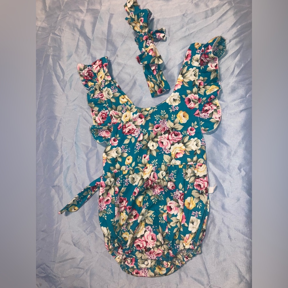 Baby girl romper